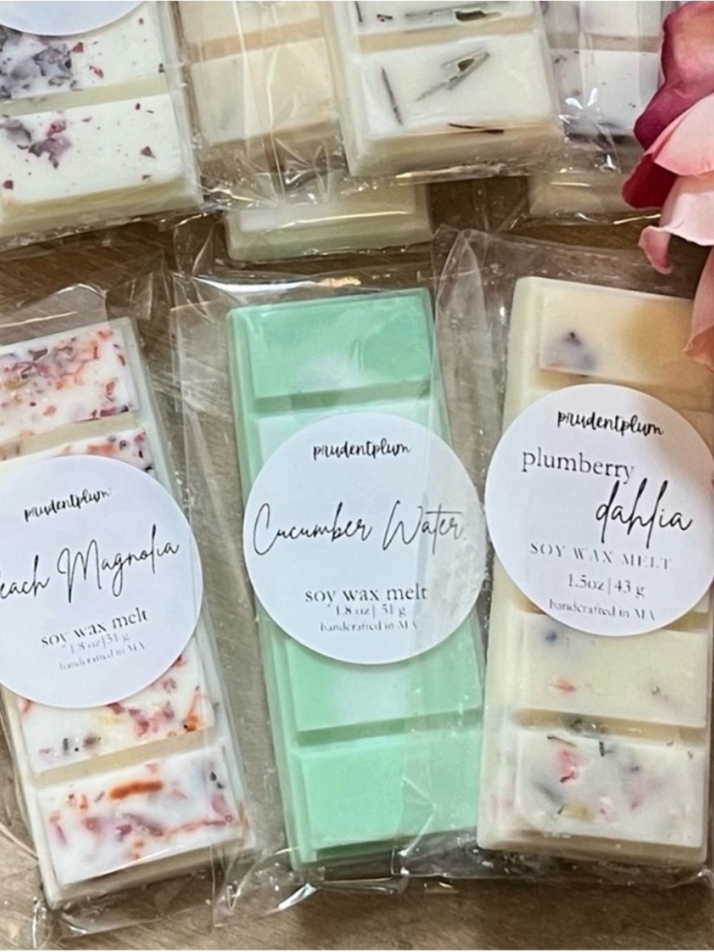 Ginger & Spice Soy Wax Melt Snap Bar 1.8oz | Melts For Wax Warmer